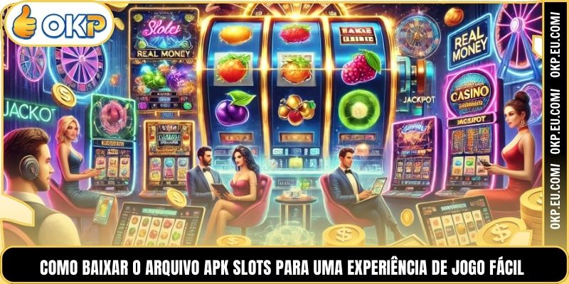 Como baixar o Arquivo APK Slots para uma experiência de jogo fácil.