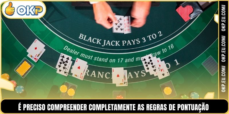 É preciso compreender completamente as regras de pontuação