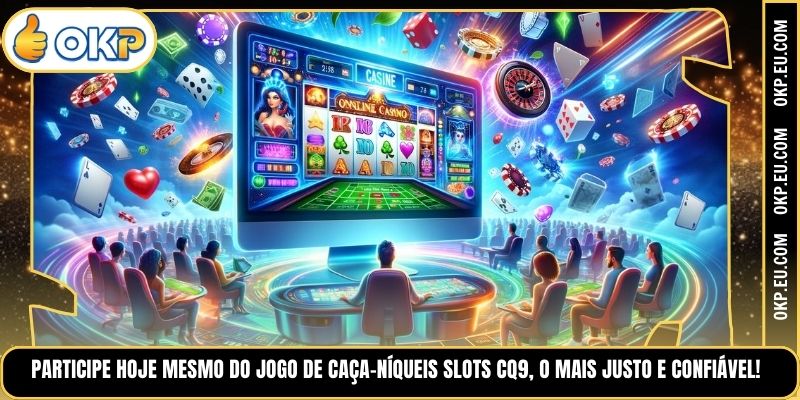 Participe hoje mesmo do jogo de caça-níqueis Slots CQ9, o mais justo e confiável!